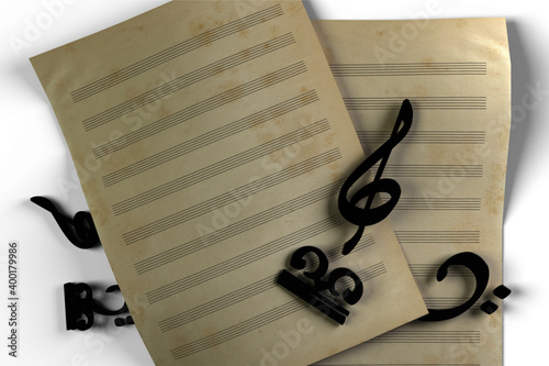 sheet music