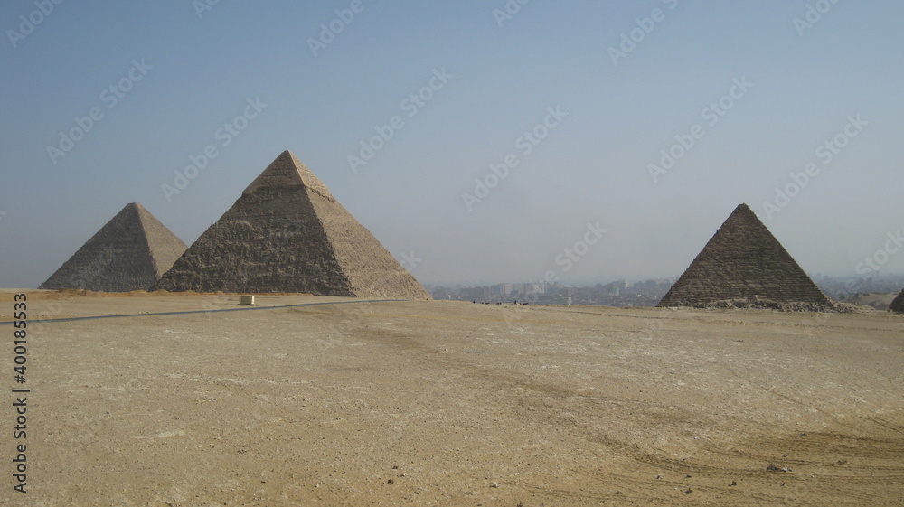 Pyramides de Gizeh, Egypte