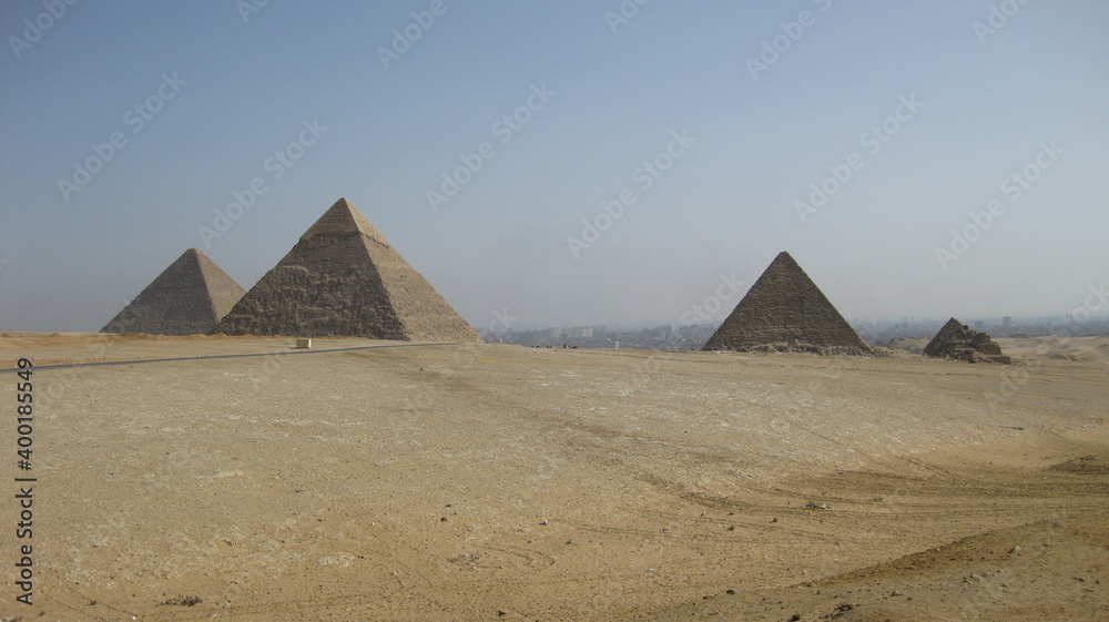 Pyramides de Gizeh, Egypte
