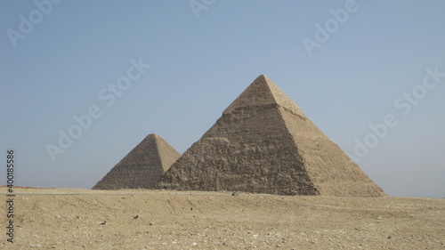 Pyramides de Gizeh, Egypte © ElMehdi