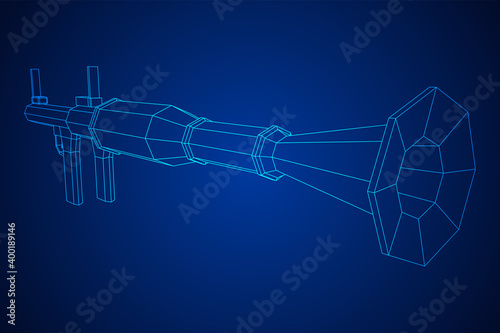 Anti-tank rocket propelled grenade launcher - RPG 7