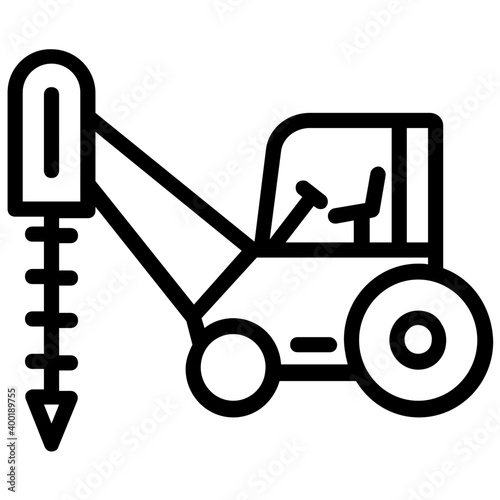 Drilling Tractor 