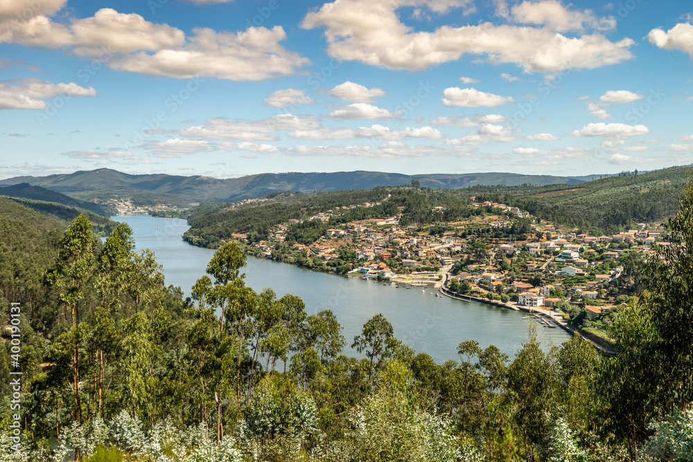 Beautiful landscapes of Douro river Valley, Porto, Portugal