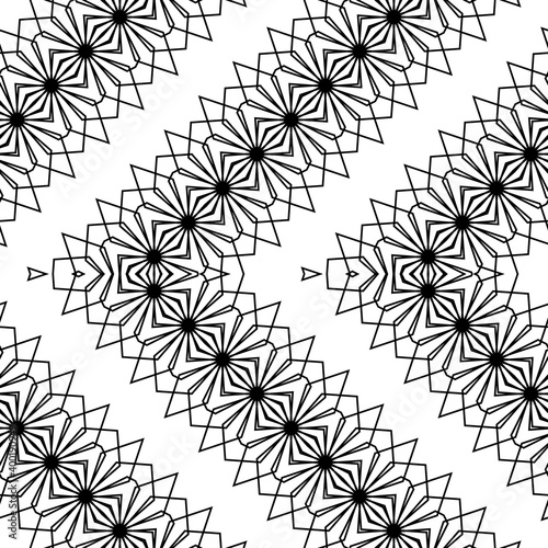 Design seamless zigzag decorative pattern