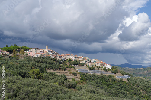 Lingueglietta ancient village, Liguria region, Italy