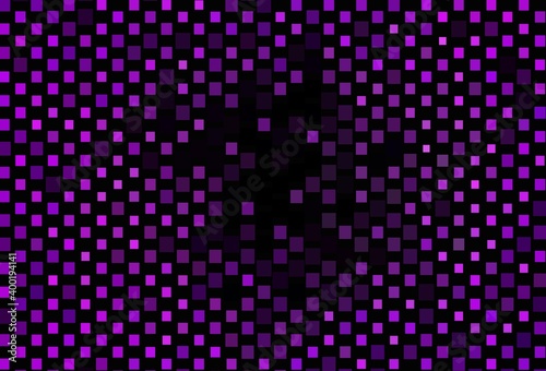 Dark Purple vector background with rectangles.