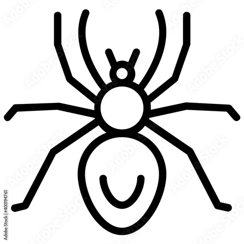 Black spider
