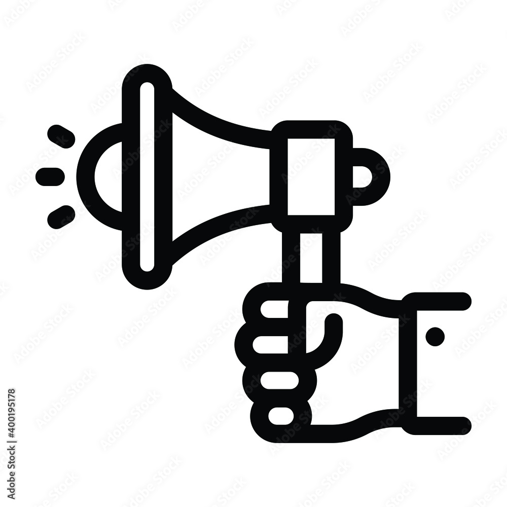 Campaign trendy glyph icon
Campaign trendy glyph icon