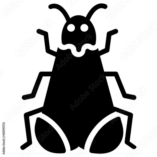 Winged beetle
