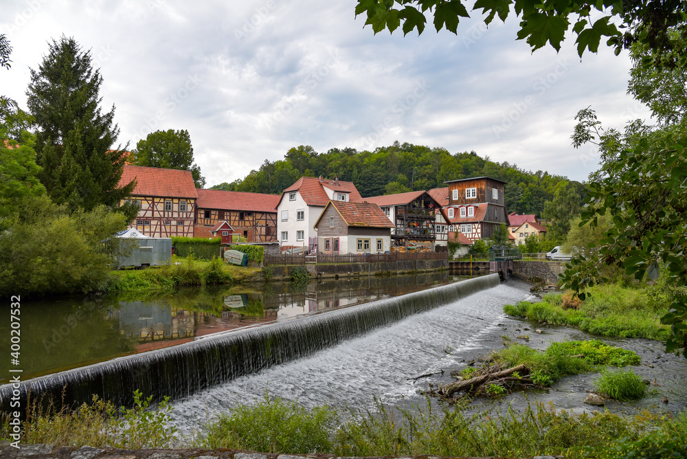 Ort Henfstädt in Thüringen