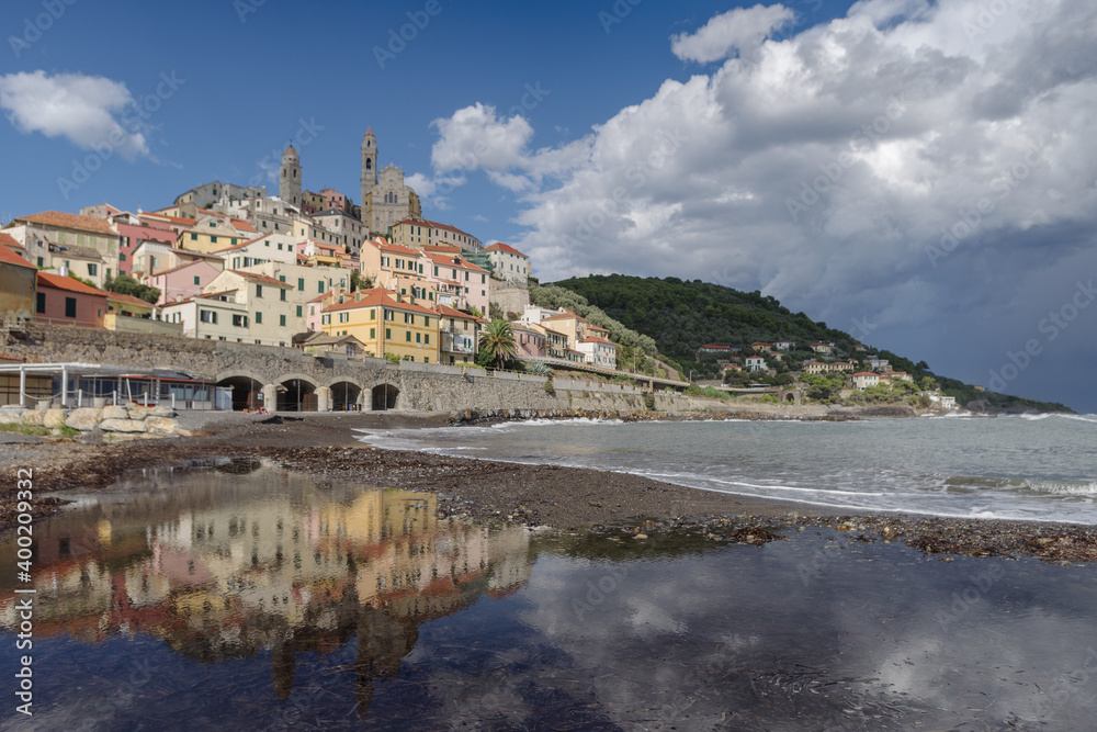 Cervo medieval village, Province of Imperia, Liguria region, Northwestern Italy