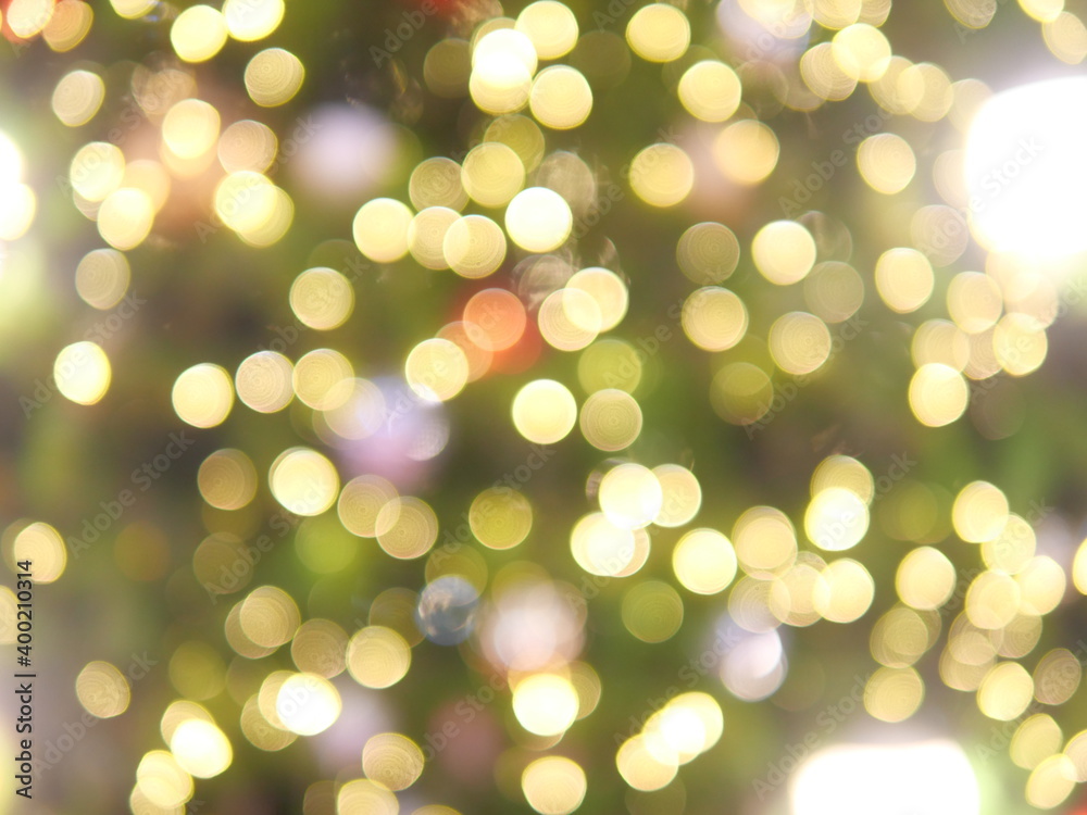 Bokeh lights,Christmas and Happy new year on blurred bokeh , background Bokeh lights,Christmas and Happy new year on blurred bokeh , background