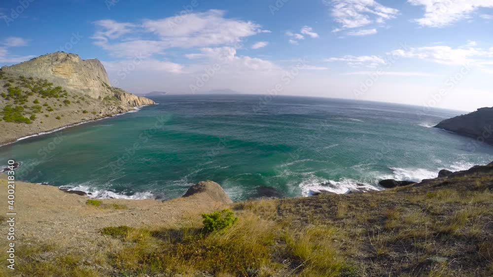 The Crimean Peninsula. The Golitsyn Trail. Cape Kapchik. The Crimean Peninsula. The Golitsyn Trail. Cape Kapchik.