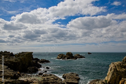 view of the coast of the sea