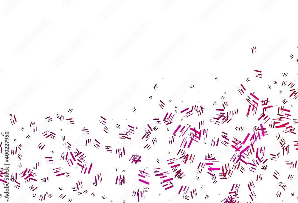 Light Purple, Pink vector pattern with narrow lines.