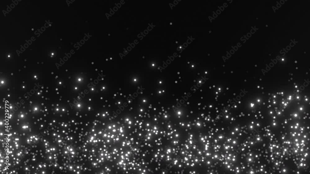 black glitter dust alpha background video