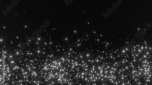 black glitter dust alpha background video photo