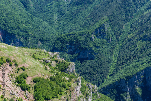 landscape in the mountains