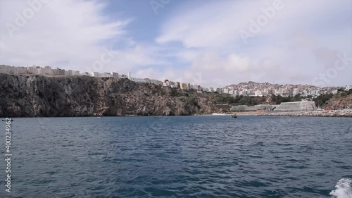 A tour on Quemado Beach (Al Hoceima)  on boat photo