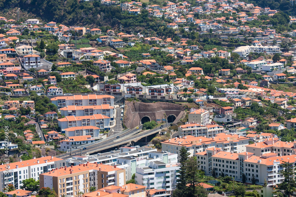 Straßen in Funchal