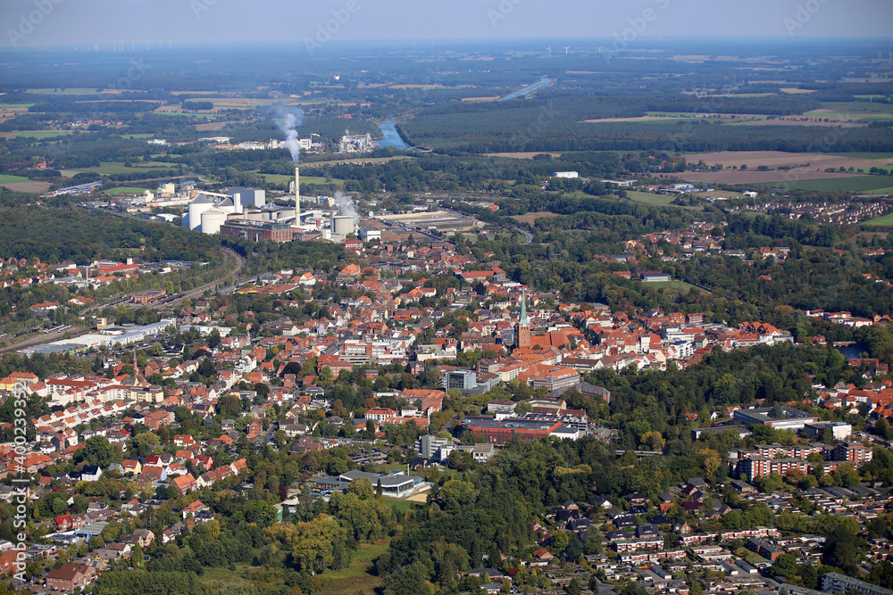 Luftaufnahme Hansestadt Uelzen 