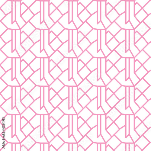 seamless geometric pattern. gold line pattern collections 