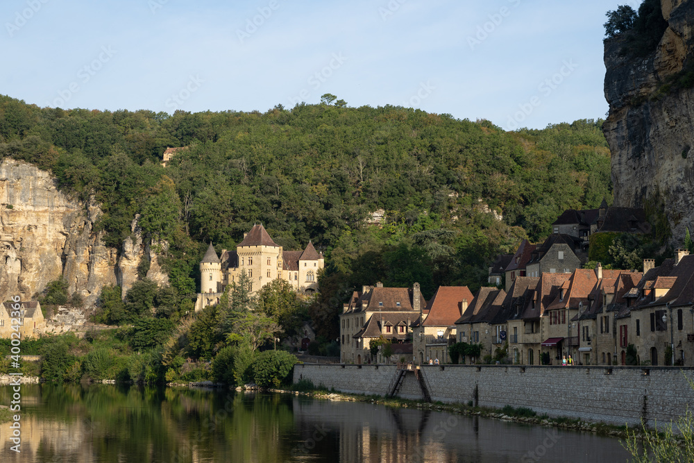 Village de La Roque-Gageac en Dordogne