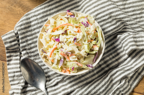 Принти на полотні Homemade Creamy Cabbage Coleslaw