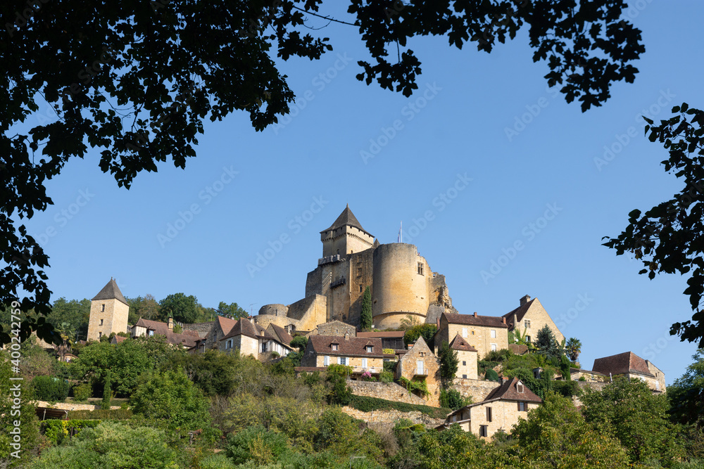 Village de Castelnaud-la-Chapelle en Dordogne