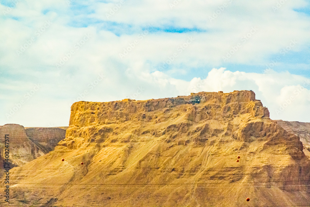 Fototapeta premium Masada National Park, Judea, Israel