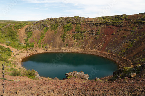 Kerid Volcanic Crater, golden Circle, Iceland 