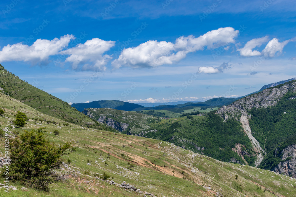 landscape in the mountains