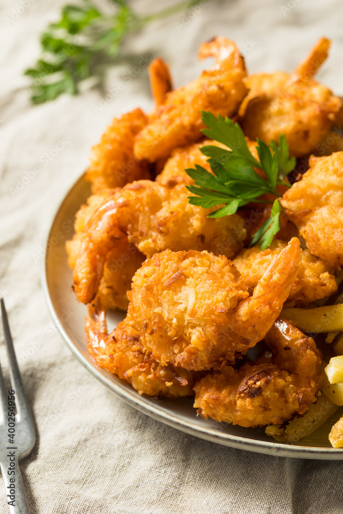 Homemade Deep Fried Coconut Shrimp Homemade Deep Fried Coconut Shrimp