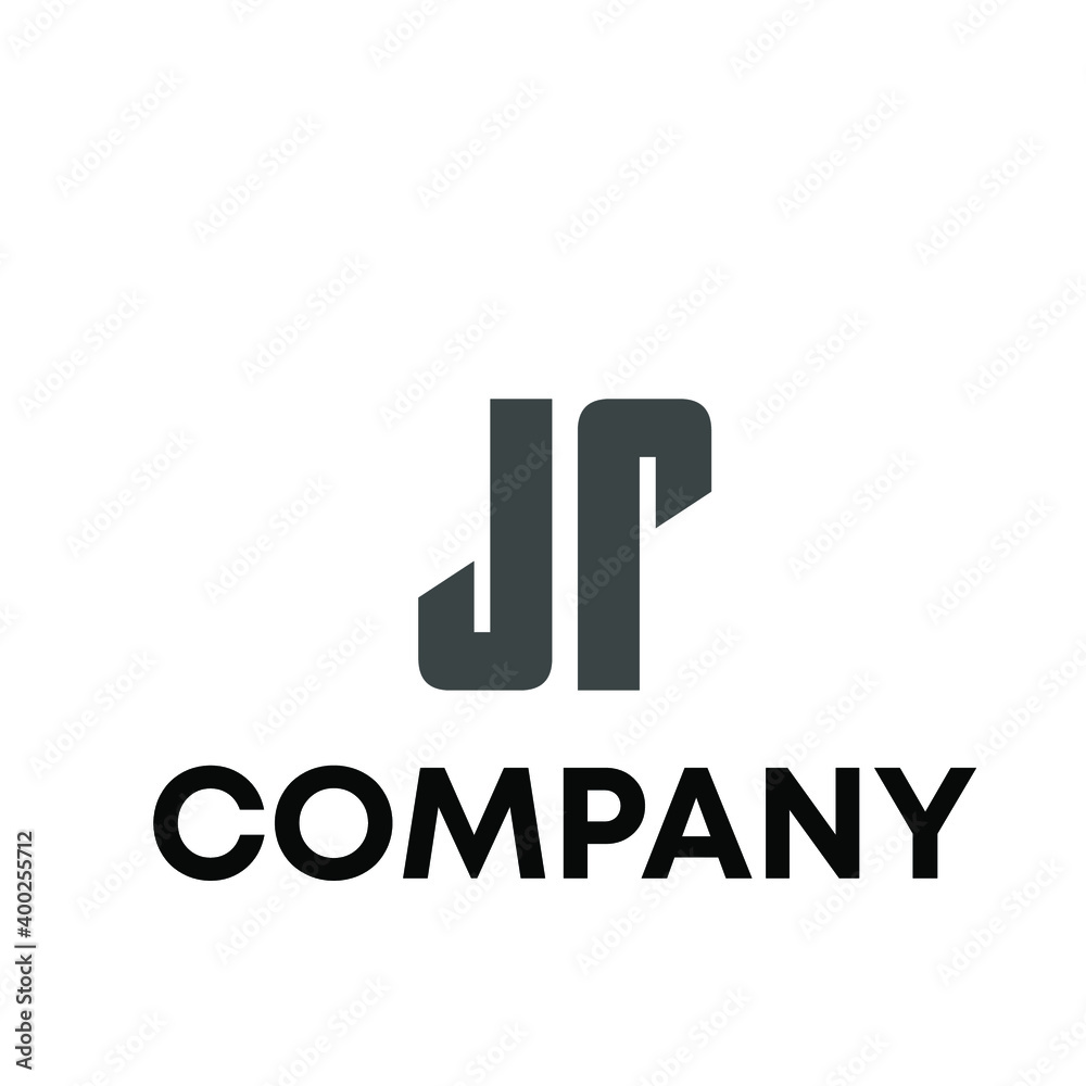 letter JP logo