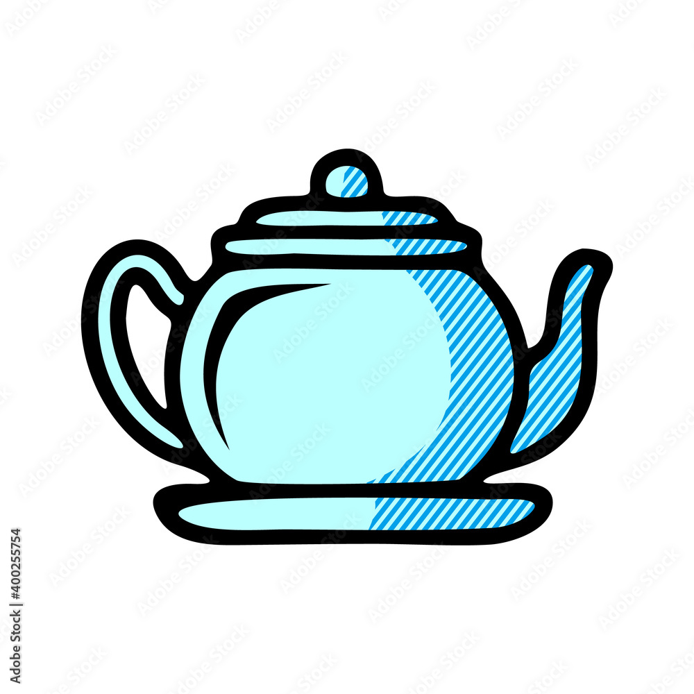 tea pot icon isolated on white background from theraphy collection. tea pot icon isolated on white background from theraphy collection.