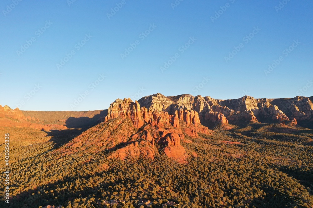 Naklejka premium Cathedral Rock in Sedona, Arizona at Sunset