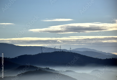 Blick von Freiamt auf den Rosskopf in Freiburg photo