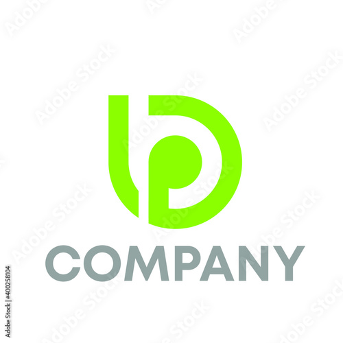 letter BP logo
