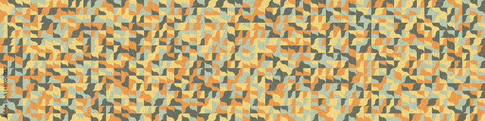 Abstract Geometric Pattern generative computational art illustration