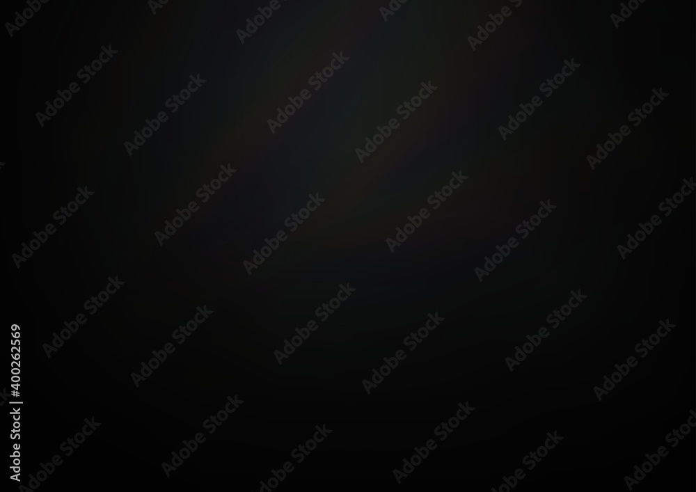 Dark Silver, Gray vector blurred shine abstract background.