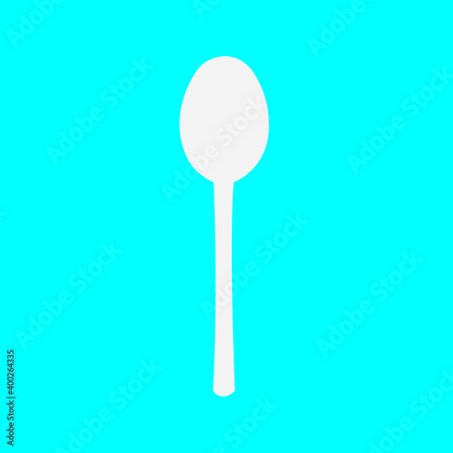 Spoon for food. Vector illustration