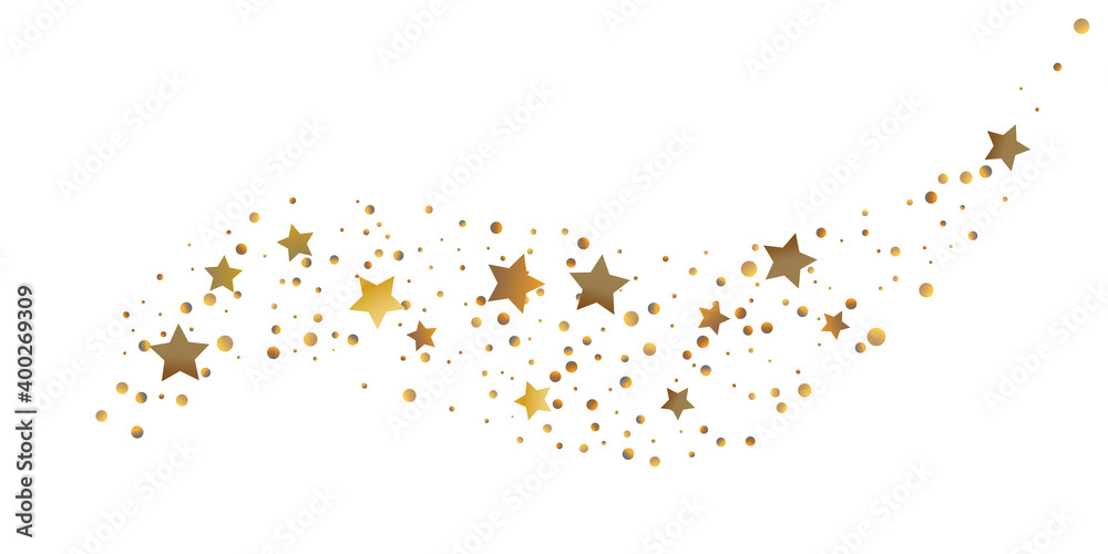 Golden glitter confetti. Golden glitter confetti.