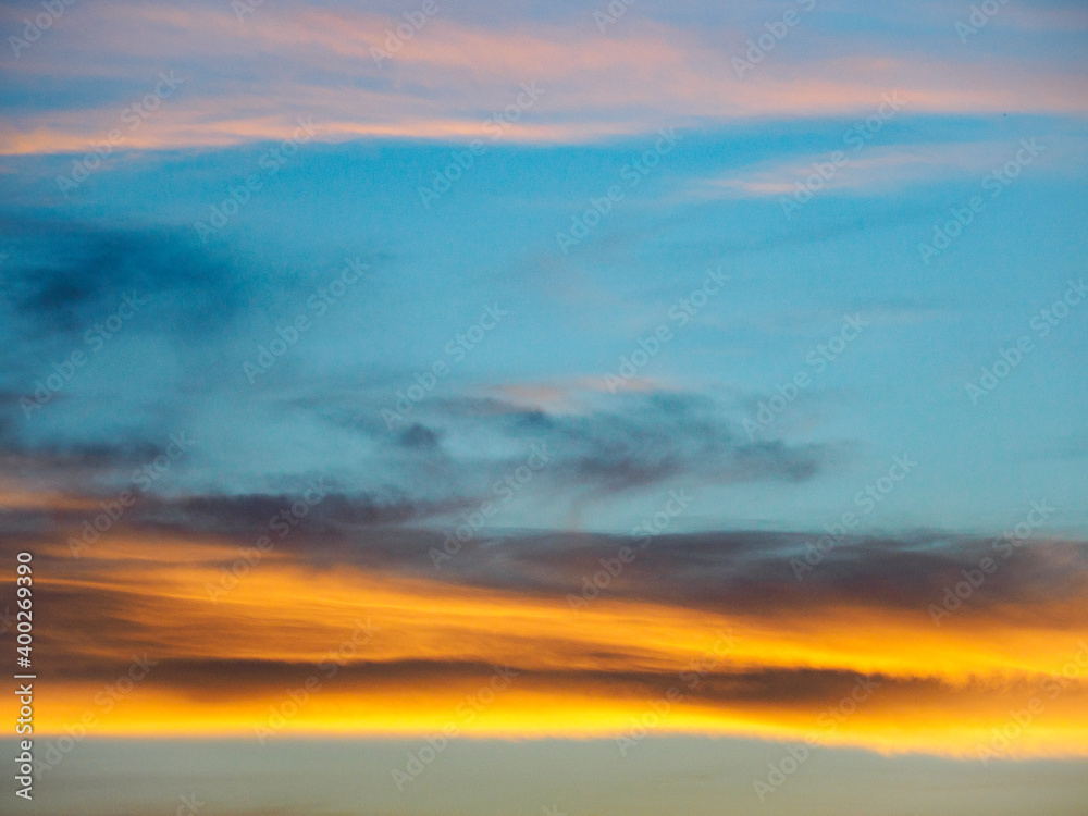 Scenic view of clouds against blue sky Scenic view of clouds against blue sky