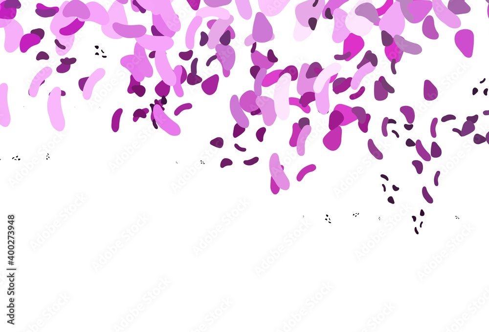 Light Pink vector backdrop with abstract shapes. Light Pink vector backdrop with abstract shapes.