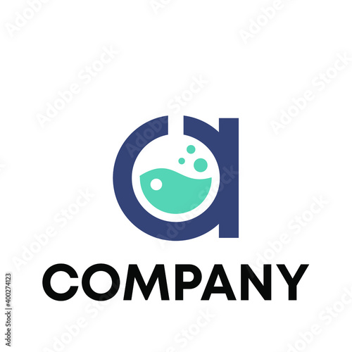 lab bottle logo