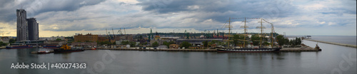 Panorama of Gdynia, Poland