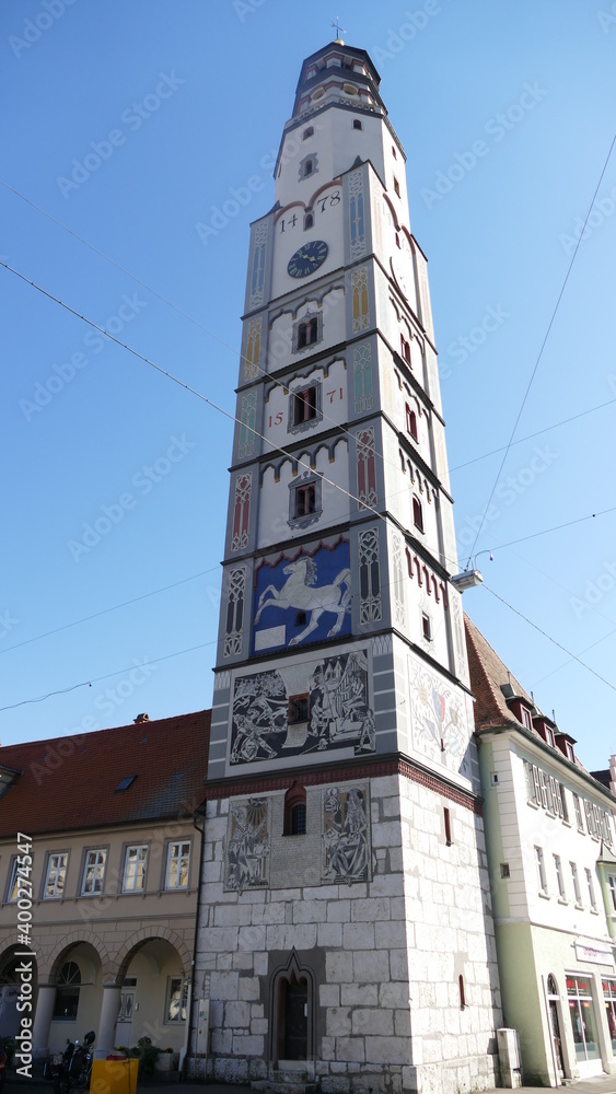 Obraz premium Schimmelturm Lauingen