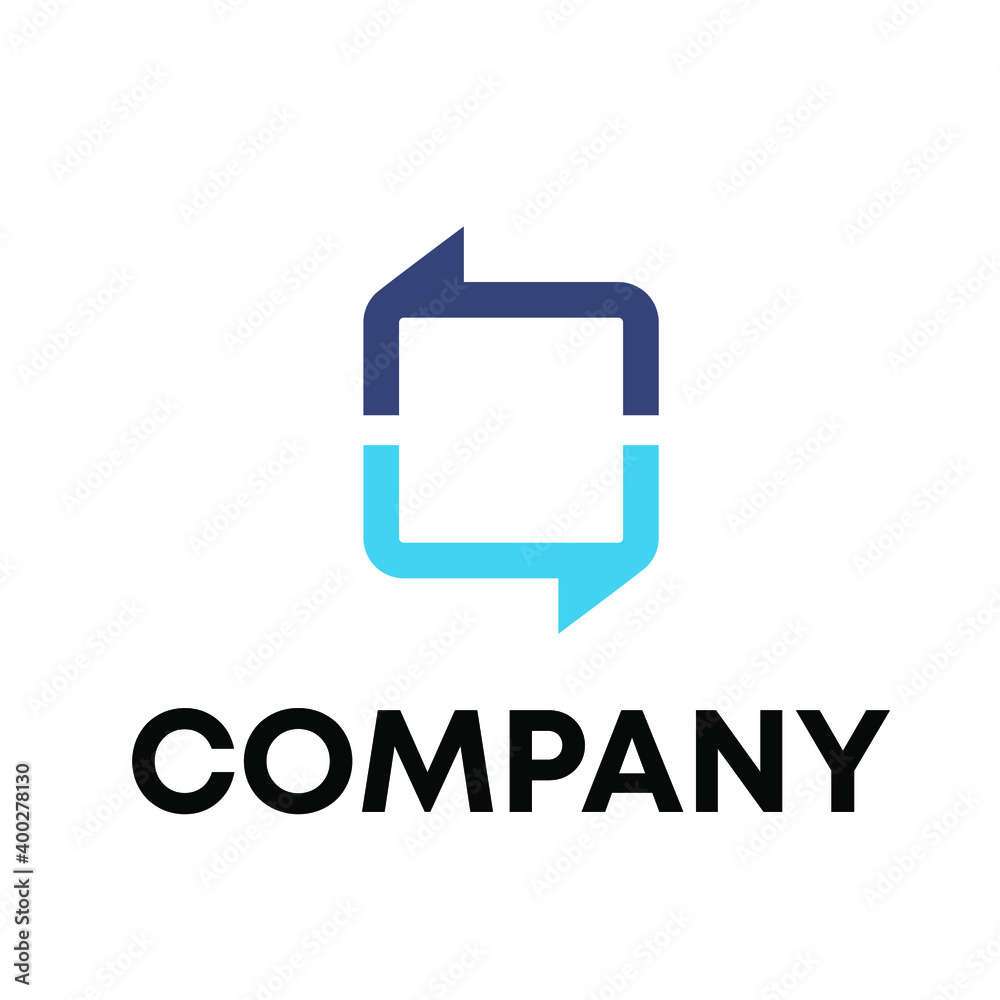 Fototapeta premium communication logo