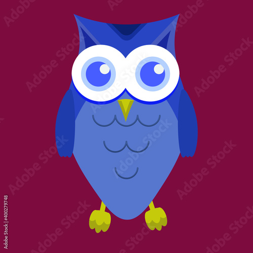 Búho Azul