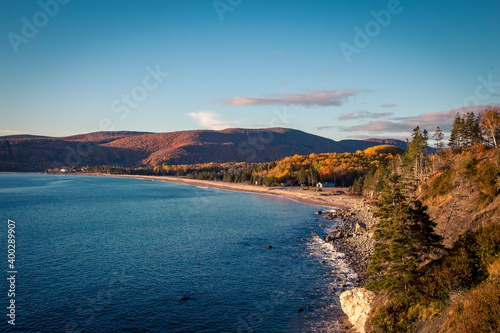 Fototapet cove in Cape Breton Nova Scotia